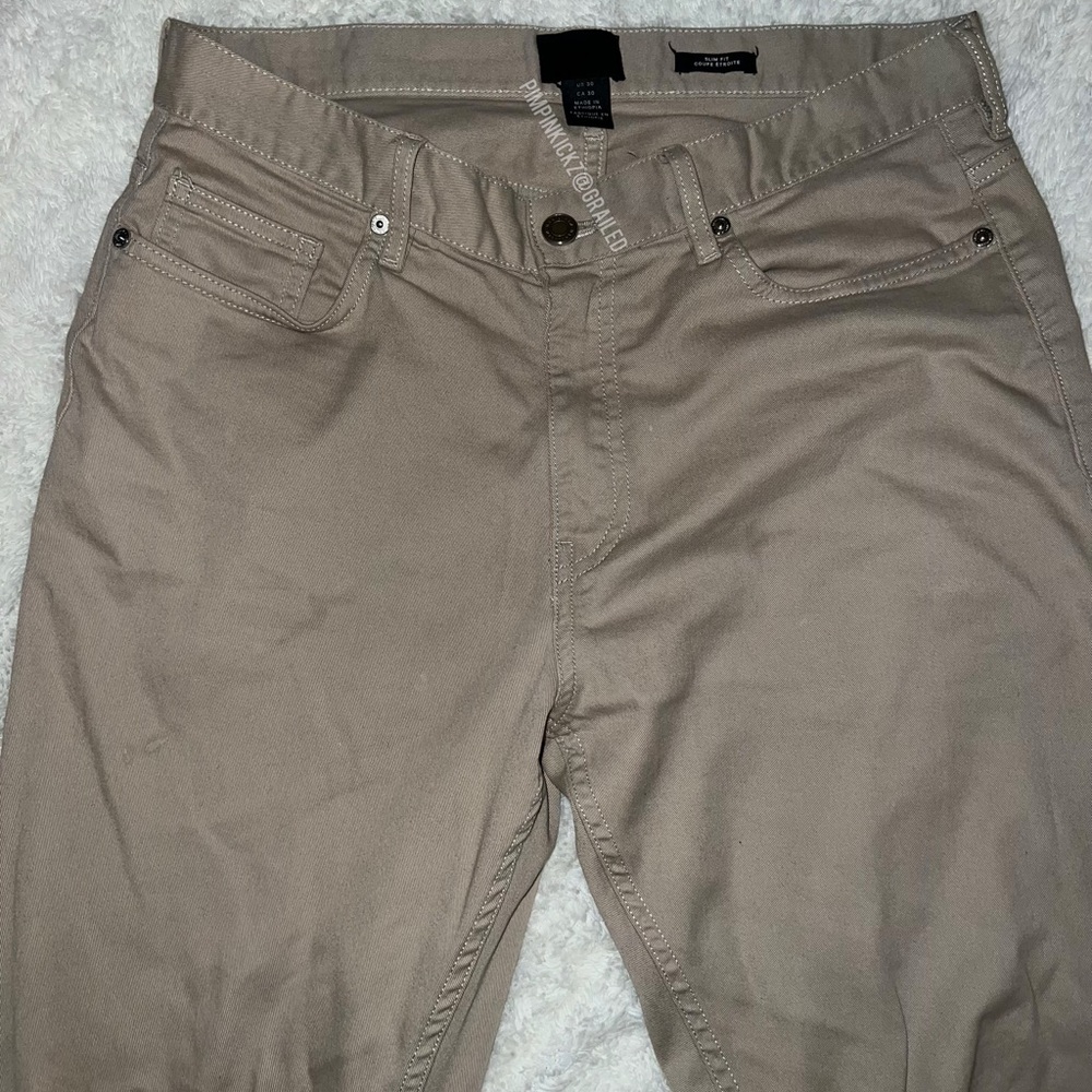 Men’s H&M beige pants size 30